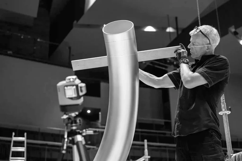 Künstler und Orgelbauer Harald Schwarz